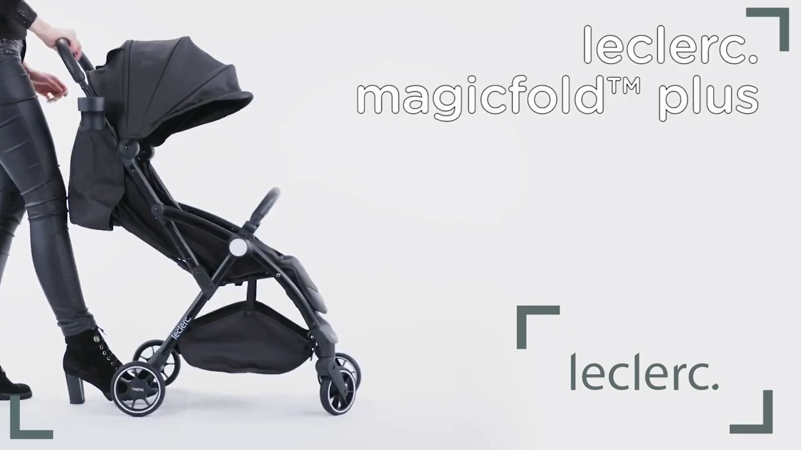  Прогулочная коляска Leclerc Magic fold plus Grey