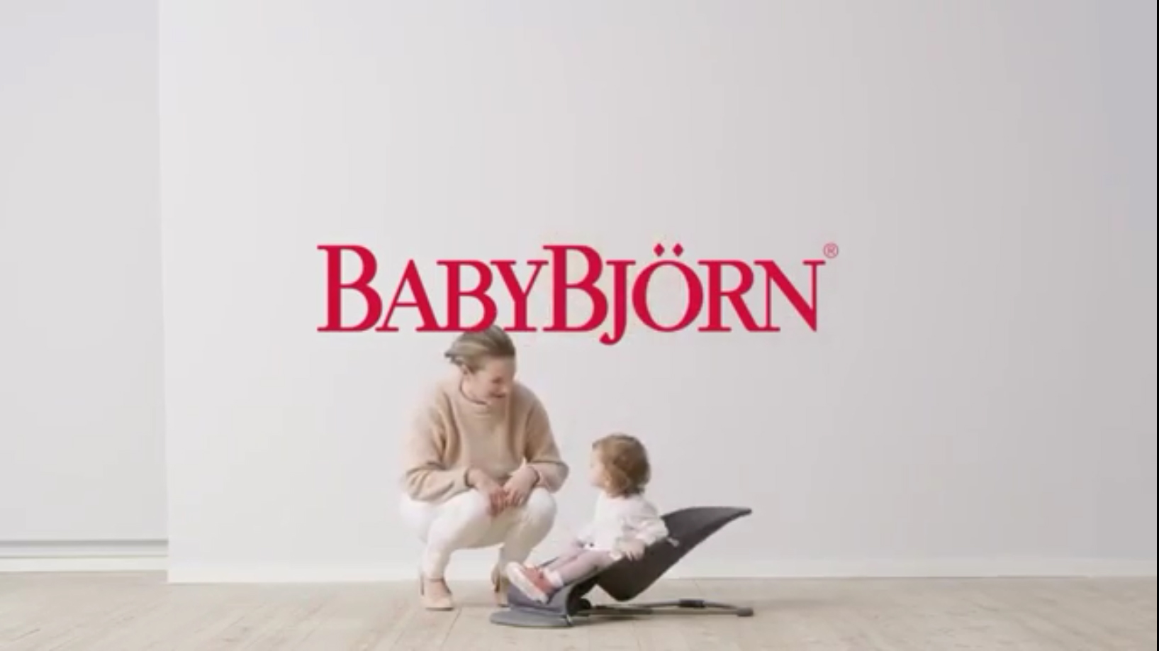 Baby Bjorn Шезлонг-кресло для детей Bliss Cotton, песочный