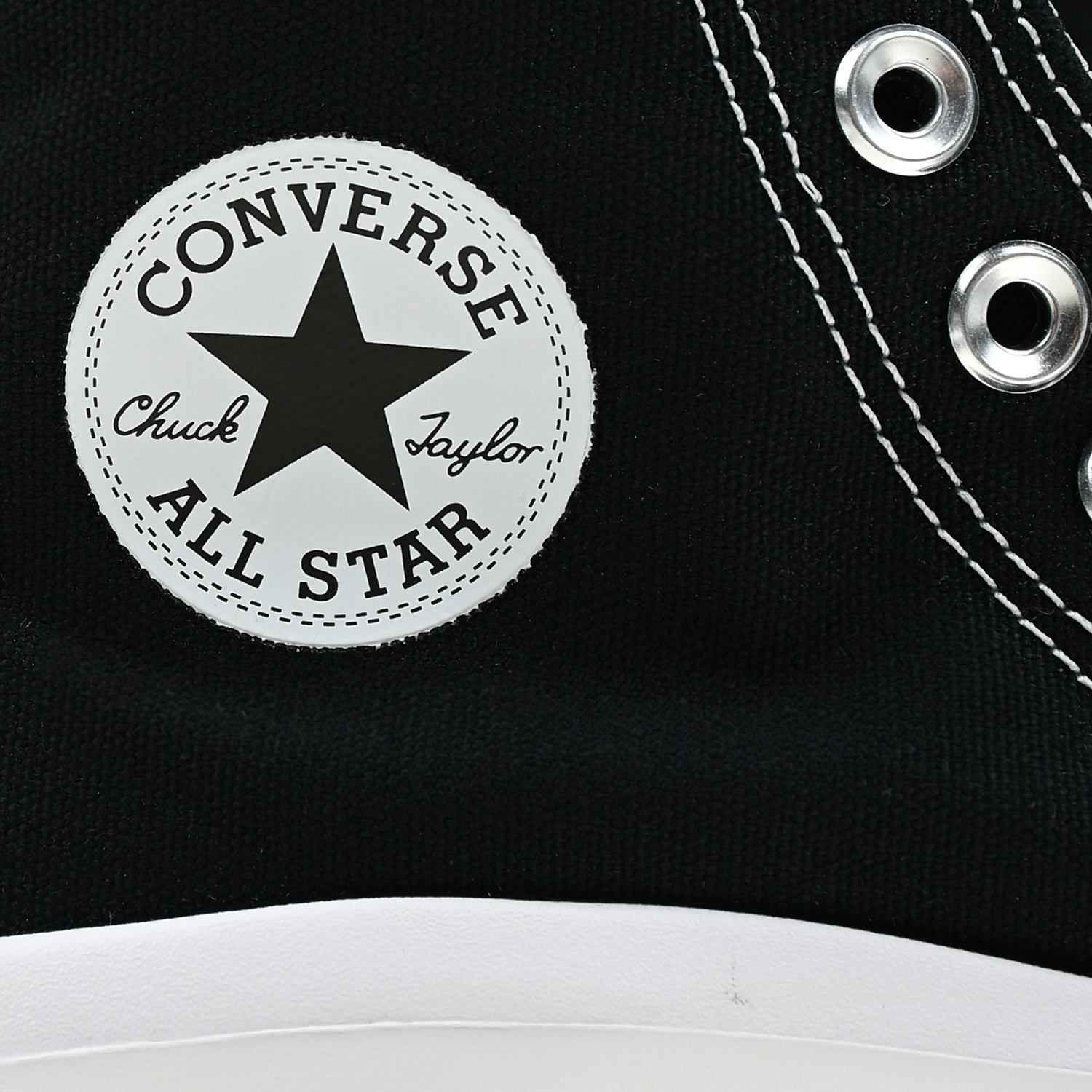 Высокие черные кеды с белыми шнурками Converse Черный (купить за 16 999) в  интернет-магазине Кенгуру, арт. 568497