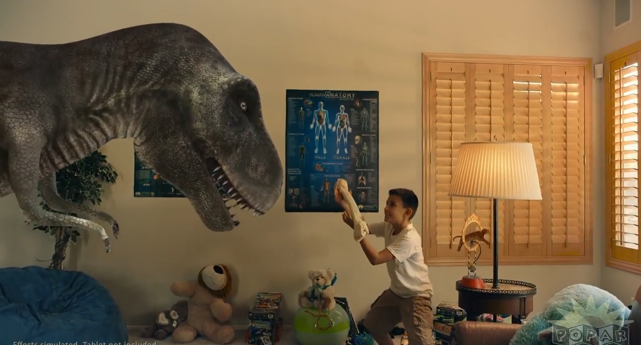  Книга POPAR Динозавры 3D
