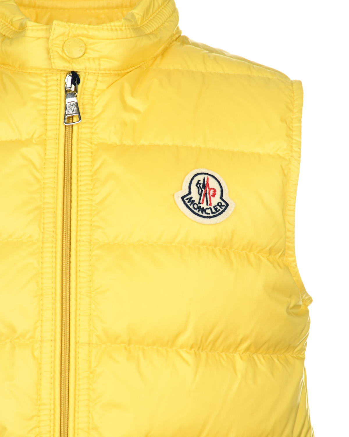 Желтый стеганый жилет Moncler, арт. 1A0006