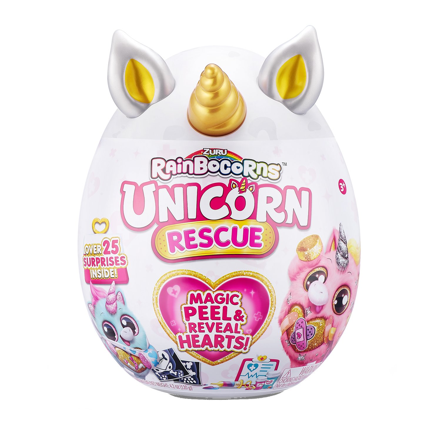 ZURU Игрушка Rainbocorns сюрприз в яйце Unicorn Rescue с аксессуарами