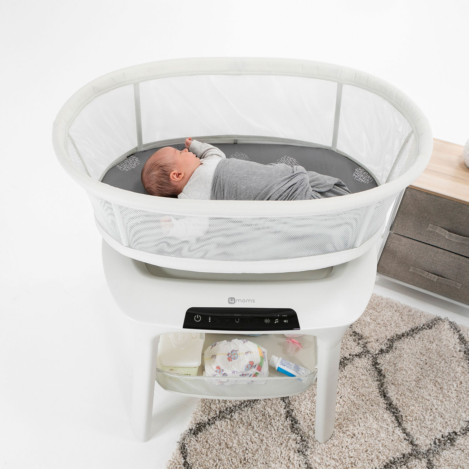 Колыбель mamaRoo sleep 4moms (купить за 39 200) в интернет-магазине  Кенгуру, арт. 200092