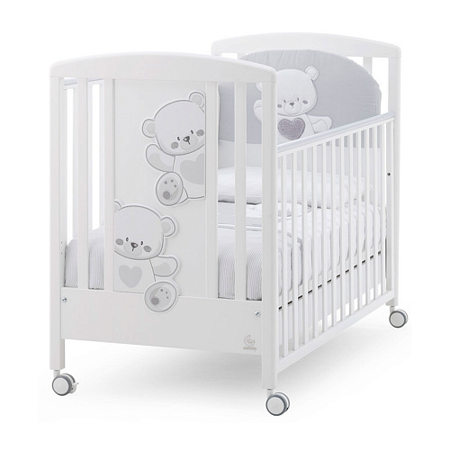 Детская кровать Baby Jolie, белый/серый ITALBABY , арт. 070.0110- | Фото 1