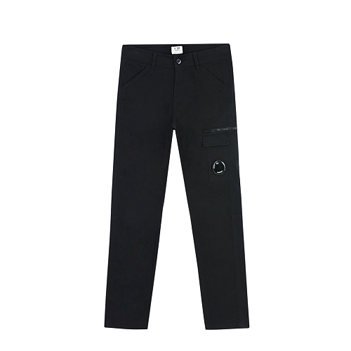 Черные брюки с накладным карманом CP Company Черный, арт. 11CKPA042 005531G BLACK 999 | Фото 1