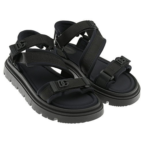 Базовые черные сандалии Dolce&Gabbana Черный, арт. DA5062 AY244 80999 | Фото 1