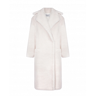 Пальто молочного цвета с надписью The Forte Forte dei Marmi Couture , арт. 22WF4566-3 165 | Фото 1