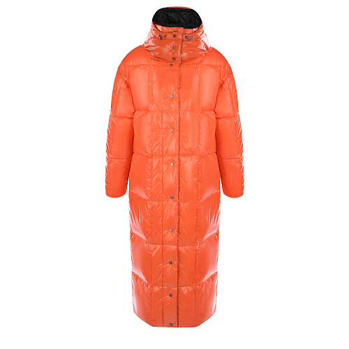 Оранжевое стеганое пальто Naumi Оранжевый, арт. 1190MW-0022-MV167 ORANGE | Фото 1