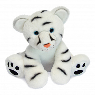Мягкая игрушка &quot;Белый тигр Bebe&quot; Histoire dOurs 22 , арт. HO3054 | Фото 1