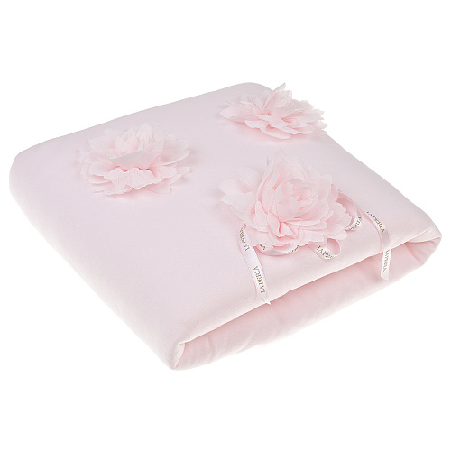 Розовое одеяло с аппликациями, 65x82 см La Perla Розовый, арт. 52220 RO | Фото 1