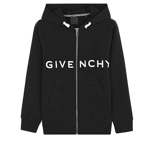 Черная спортивная куртка с логотипом Givenchy Черный, арт. H25309 09B | Фото 1