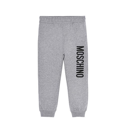 Серые спортивные брюки с логотипом Moschino Серый, арт. HPP02Y LDA26 60901 | Фото 1
