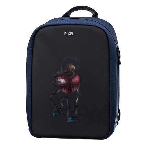 Рюкзак с LED-дисплеем PIXEL MAX - NAVY (тёмно-синий) Pixel Bag , арт. PXMAXNV02 | Фото 1