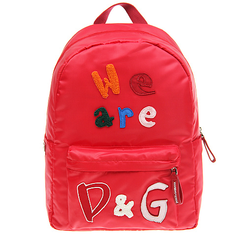 Красный рюкзак с логотипом 35х28х18 см Dolce&Gabbana Красный, арт. EB0224 AE172 80304 | Фото 1