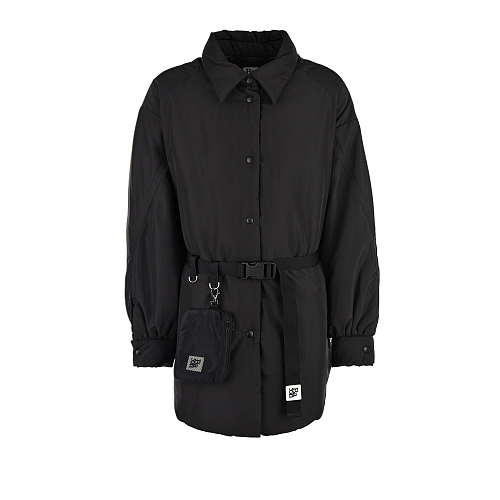 Черная демисезонная куртка Bacon Черный, арт. BACNUGIA191 BLACK 13 | Фото 1
