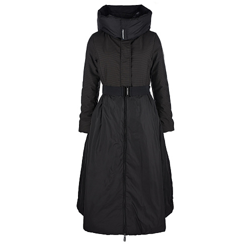 Приталенное черное пальто Freedomday Черный, арт. IFRW678AB763 RD BLACK | Фото 1