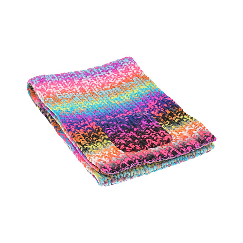 Разноцветный шарф, 130x23 см Stella McCartney Мультиколор, арт. 8R0B13 Z0787 999 | Фото 1