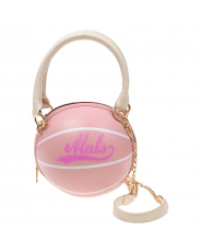 Розовая сумка-мяч, 15x15x15 см