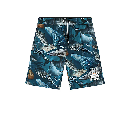 Бермуды для купания  Neal &quot;Amazing Shark&quot; Molo Синий, арт. 8S22P408 6448 | Фото 1