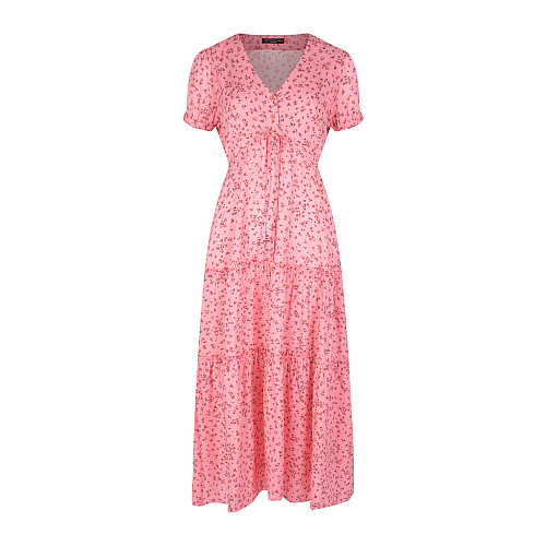 Розовое платье с функцией для кормления Pietro Brunelli Розовый, арт. MD2203 VI0090 QA02 | Фото 1