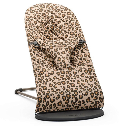 Рюкзак-шезлонг 0060 Bliss Cotton Леопард бежевый Baby Bjorn , арт. 0060.75 | Фото 1