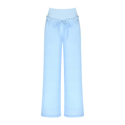 Голубые брюки для беременных Pietro Brunelli Голубой, арт. PN0058 LI0022 0402 | Фото 1