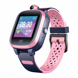 Детские умные часы с GPS трекером View 4G, розовый/серый Jet Kid , арт. AD04-JK07-JK236-062 | Фото 1