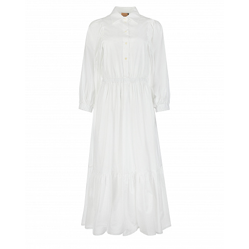 Белое платье с объемными рукавами Nude , арт. 1103749 01 | Фото 1