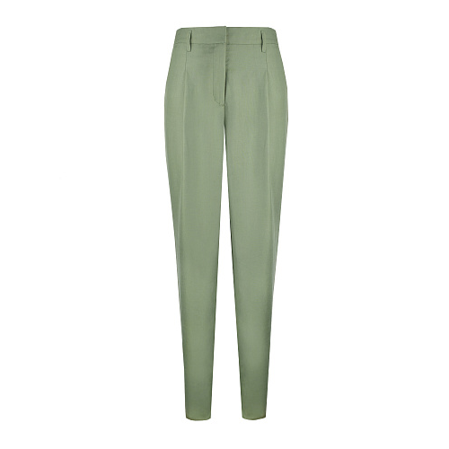 Зеленые брюки со стрелками Dorothee Schumacher Зеленый, арт. 540313 560 | Фото 1
