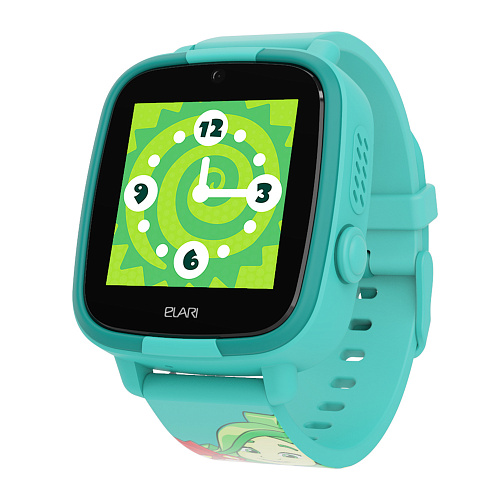 Умные часы FixiTime Fun с камерой и влагозащитой, зеленый Elari , арт. FIXITIME FUN (зеленый) | Фото 1