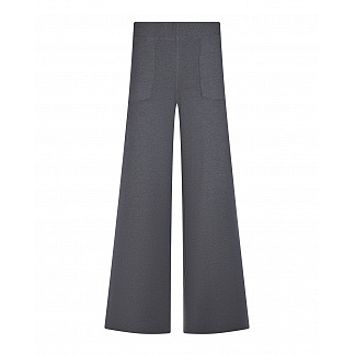Темно-серые трикотажные брюки с накладными карманами Panicale , арт. D31110PA 31D1A 0970 | Фото 1