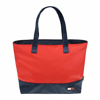 Сине-красная сумка на молнии, 40x27x12 см Tommy Hilfiger Мультиколор, арт. AW0AW10368 C87 | Фото 1