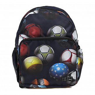 Рюкзак с принтом &quot;футбольные мячи&quot;, 35x30x10 см Molo Мультиколор, арт. 7W22V202 6655 FOOTBALLS | Фото 1