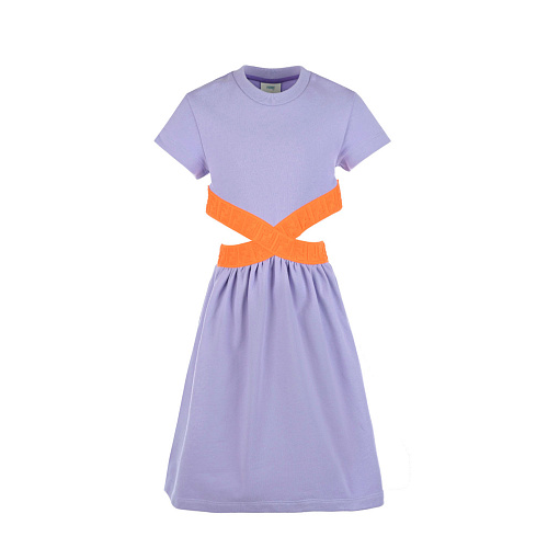Платье сиреневого цвета Fendi Сиреневый, арт. JFB501 5V0 F0V29 | Фото 1