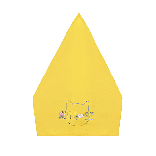 Желтая косынка с логотипом Chobi Желтый, арт. SH22100 YELLOW | Фото 1