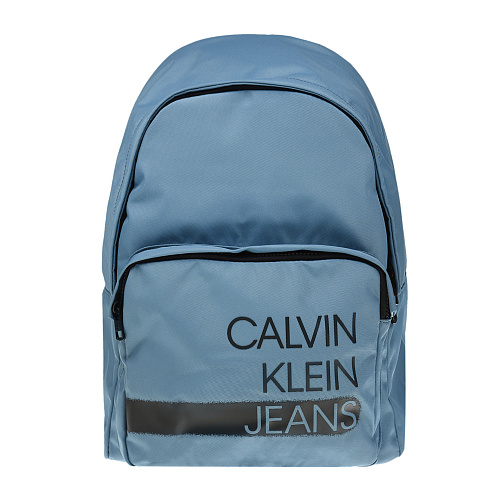 Синий рюкзак с логотипом, 40x30x17 см Calvin Klein Голубой, арт. IU0IU00198 DAU | Фото 1