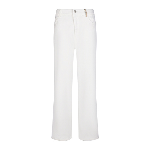 Белые джинсы клеш Panicale Белый, арт. D3172PA 31D7 0100 | Фото 1