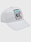 Белая кепка с вышивкой "Game on"