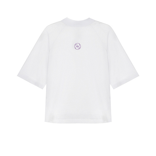 Белая футболка с вышитым логотипом Dan Maralex , арт. 210822210 | Фото 1