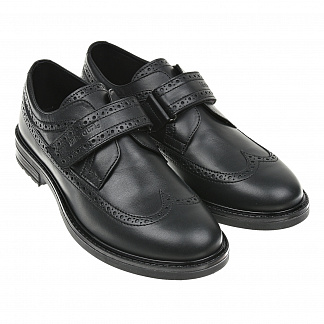Черные туфли на липучке Missouri Черный, арт. 33004D BLACK | Фото 1