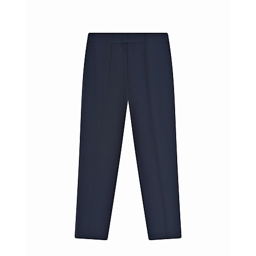 Классические трикотажные брюки синего цвета Emporio Armani Синий, арт. 8N4PL6 1JEZZ 0920 | Фото 1