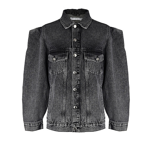 Джинсовая куртка серого цвета IRO Серый, арт. 21WWP07CHIGNY GRY0921W | Фото 1