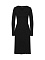 Платье трикотажное BIANCA, черное