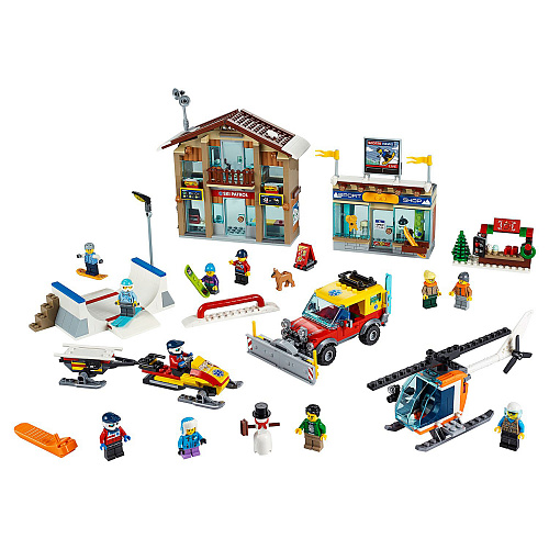 Конструктор City &quot;Горнолыжный курорт&quot; Lego , арт. 60203 | Фото 1