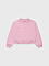 Свитшот укороченный, розовый