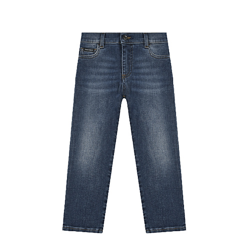 Синие базовые джинсы Dolce&Gabbana Синий, арт. L42F52 LD725 B9110 | Фото 1