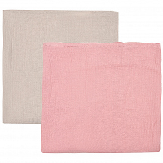 Комплект пеленок, 120x120 см, розовый/бежевый Jan&Sofie , арт. 40095011070 | Фото 1