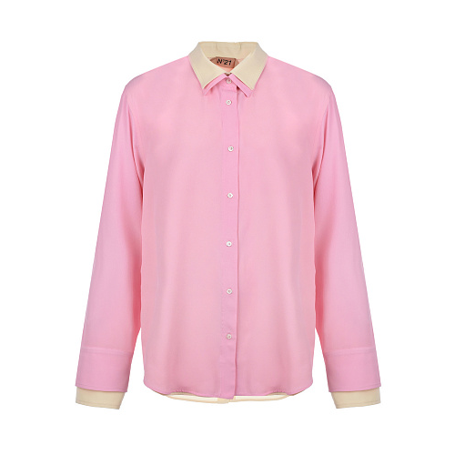 Двойная рубашка No. 21 Розовый, арт. G032 5111 4210 | Фото 1