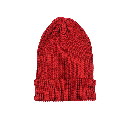 Красная шапка с отворотом Jan&Sofie Красный, арт. YU_001 042 | Фото 1