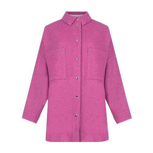 Розовая куртка с накладными карманами IRO Розовый, арт. 22SWP01BARDAK PINK PIN0122S | Фото 1